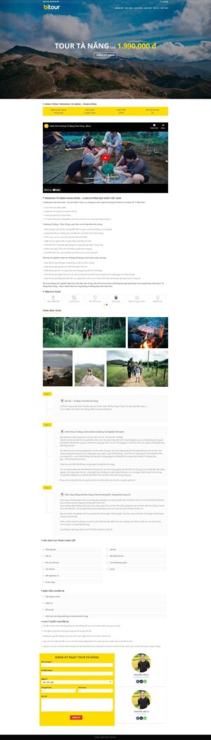 Theme wordpress du lịch bi tour