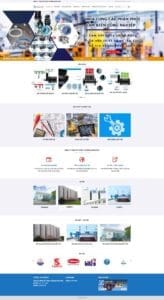 Theme wordpress công ty cảm biến