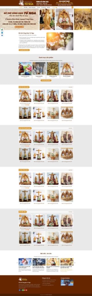 Tặng Miễn Phí Theme WordPress Bán Đồ Thờ Cúng