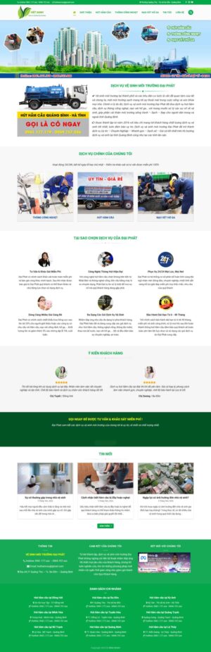 Theme wordpress hút hầm cầu