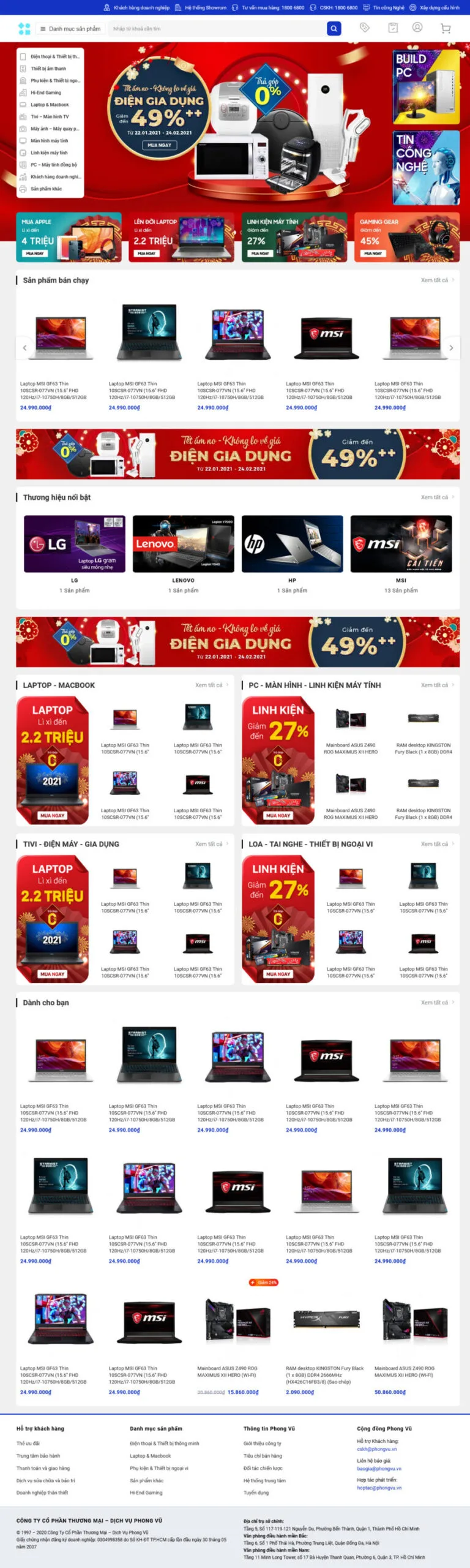 Theme wordpress máy tính 9 giống phongvu.vn 1 Theme wordpress máy tính 9 giống phongvu.vn