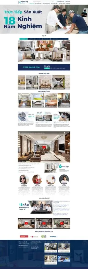 Theme wordpress bán nội thất 14