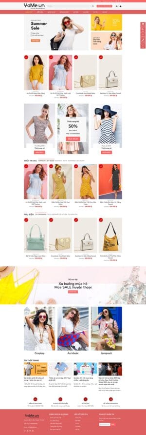 Theme wordpress shop quần áo thời trang 21