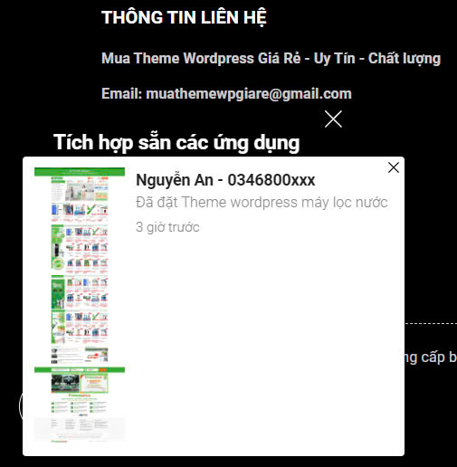 Hướng dẫn tạo hiện thông báo mua hàng ảo của những khách đã mua hàng giúp tăng sales không cần dùng plugin