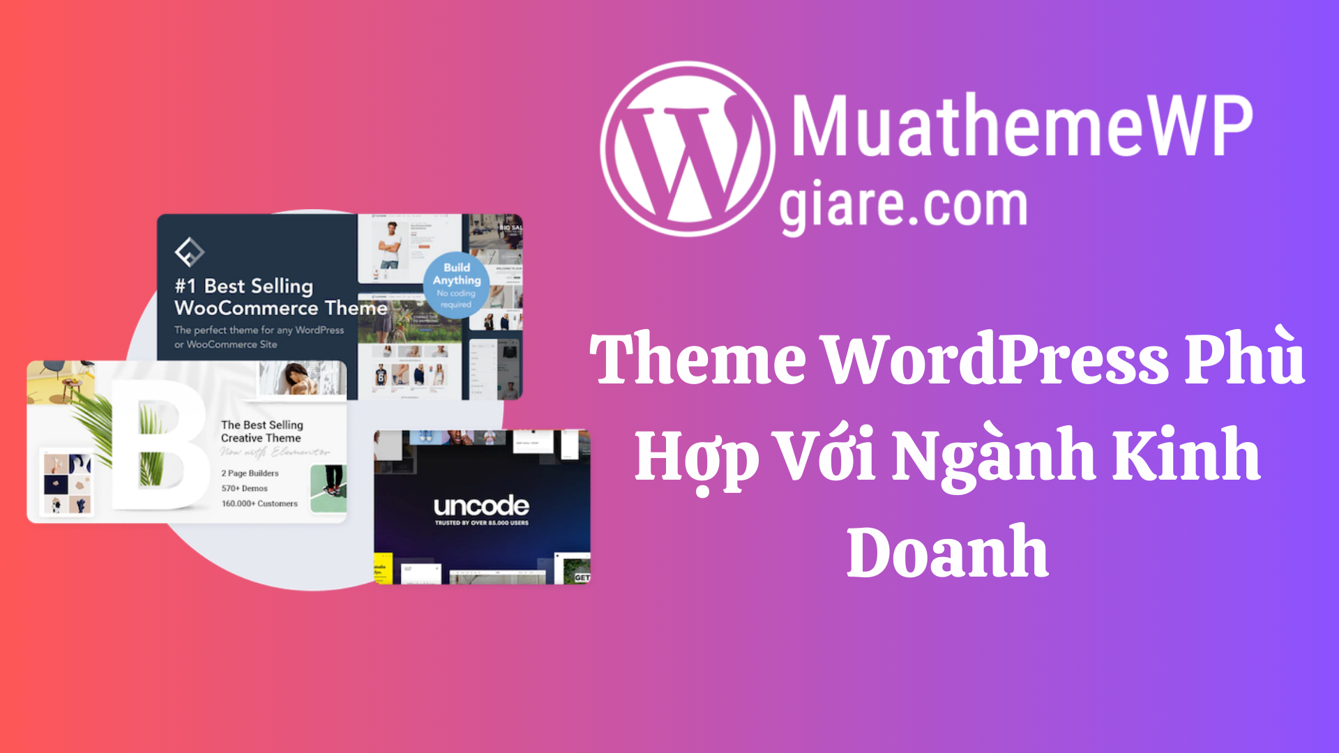 Theme WordPress Phù Hợp Với Ngành Kinh Doanh