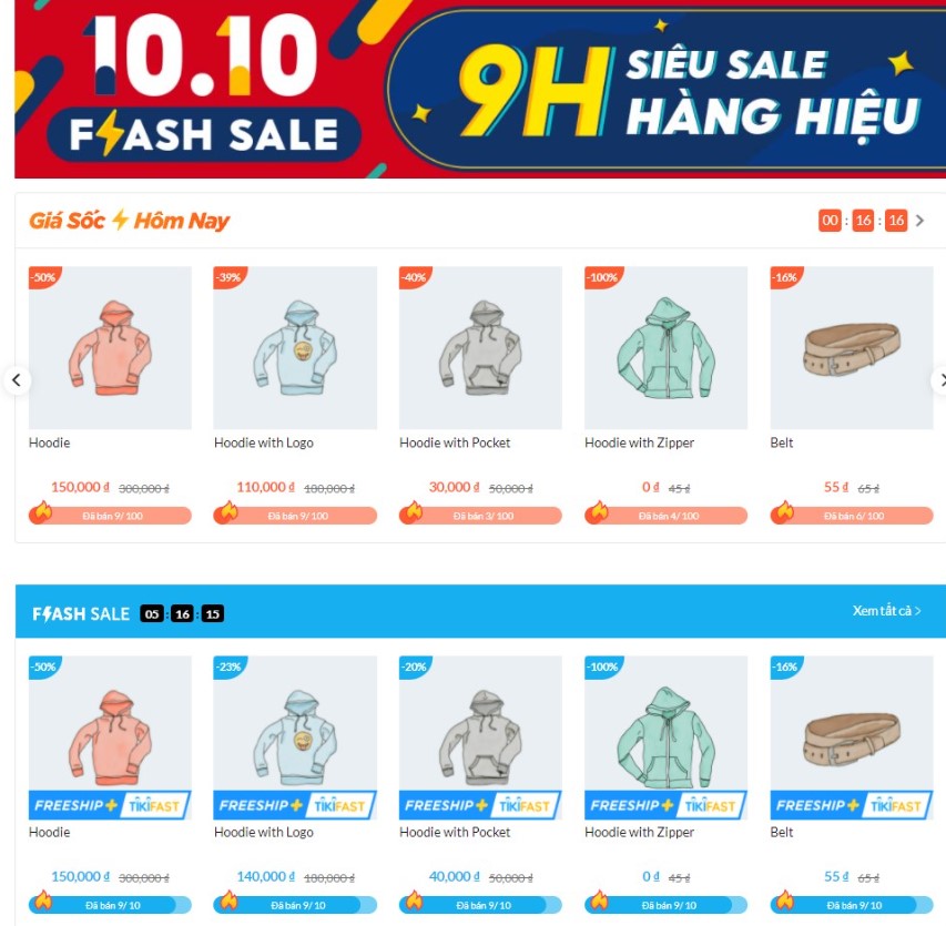 tao chien dich giam gia woocommerce