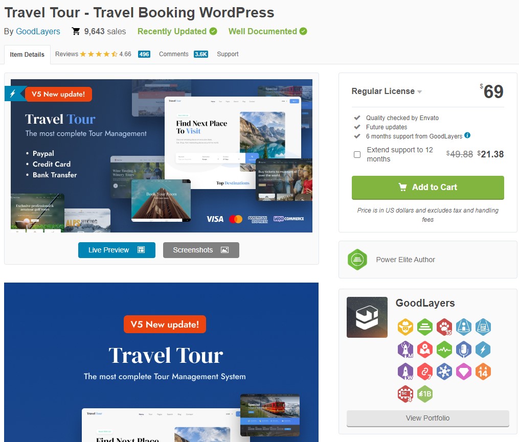 theme travel tour wordpress