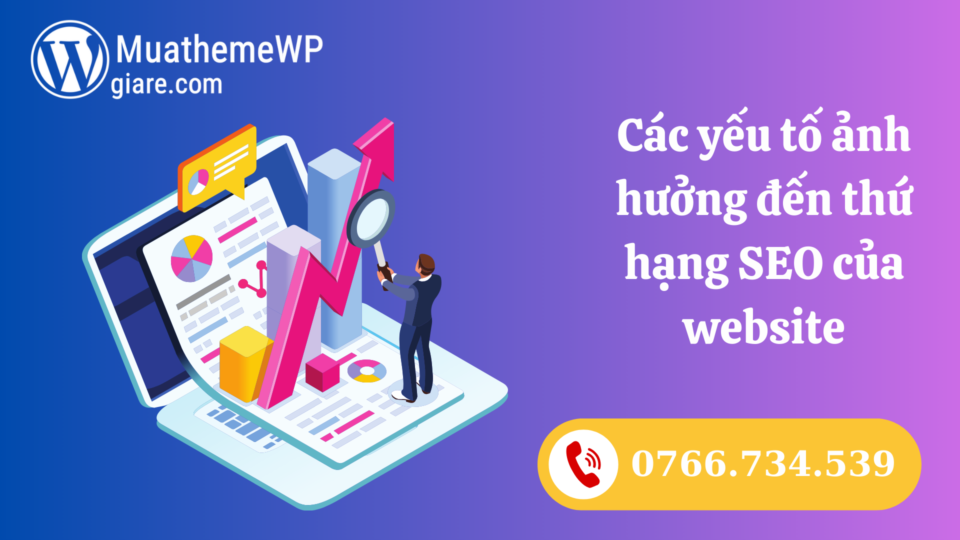 Các yếu tố ảnh hưởng đến thứ hạng SEO của website