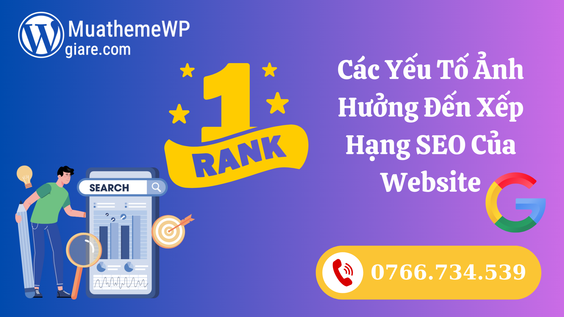 Các Yếu Tố Ảnh Hưởng Đến Xếp Hạng SEO Của Website