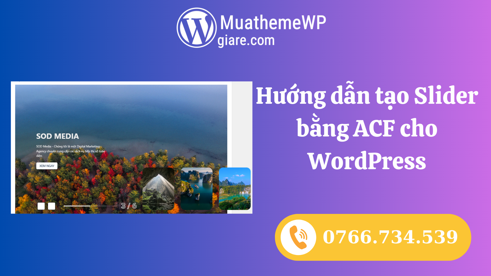 huong dan tao slider bang acf cho wordpress