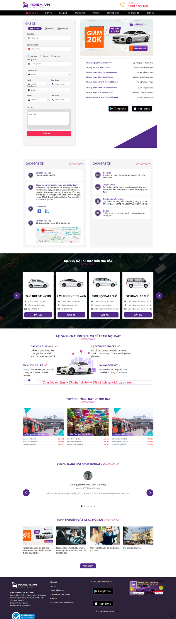 Sharecode theme wordpress taxi nội bài giá rẻ