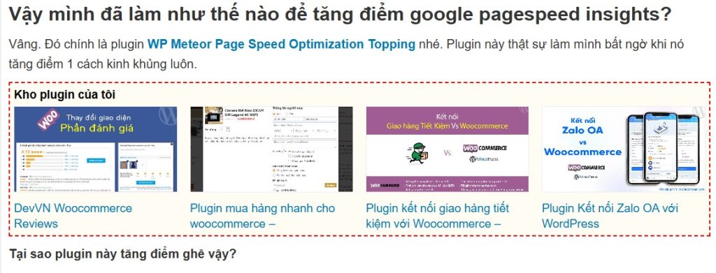 Cách chèn thêm sản phẩm vào trong bài viết wordpress giống levantoan