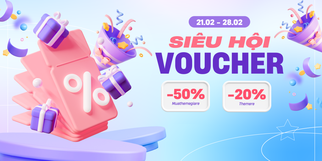 Flash sale toàn bộ theme wordpress bán hàng đến 50%