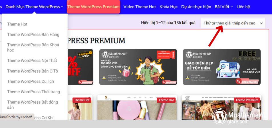 Huong Dan Loai Bo Tinh Nang Sap Xep San Pham Trong WooCommerce 4