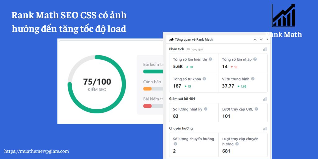 Rank Math SEO CSS có ảnh hưởng đến tăng tốc độ load? Cách loại bỏ Rank Math SEO CSS để tăng tốc độ load