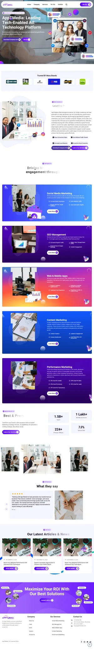 Theme Wordpress Marketing Truyền Thông