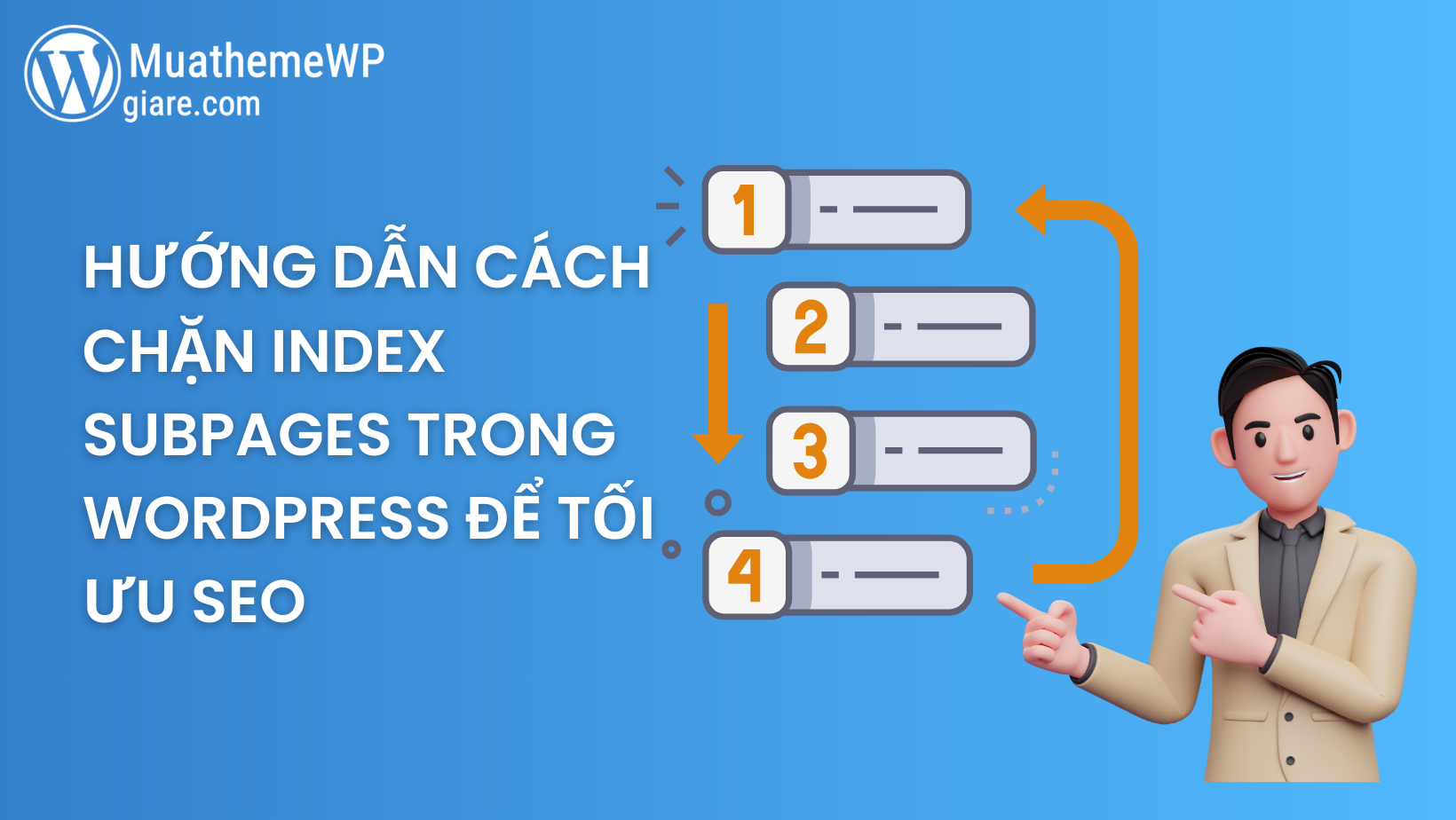 Hướng dẫn cách Chặn Index Subpages Trong WordPress Để Tối Ưu SEO