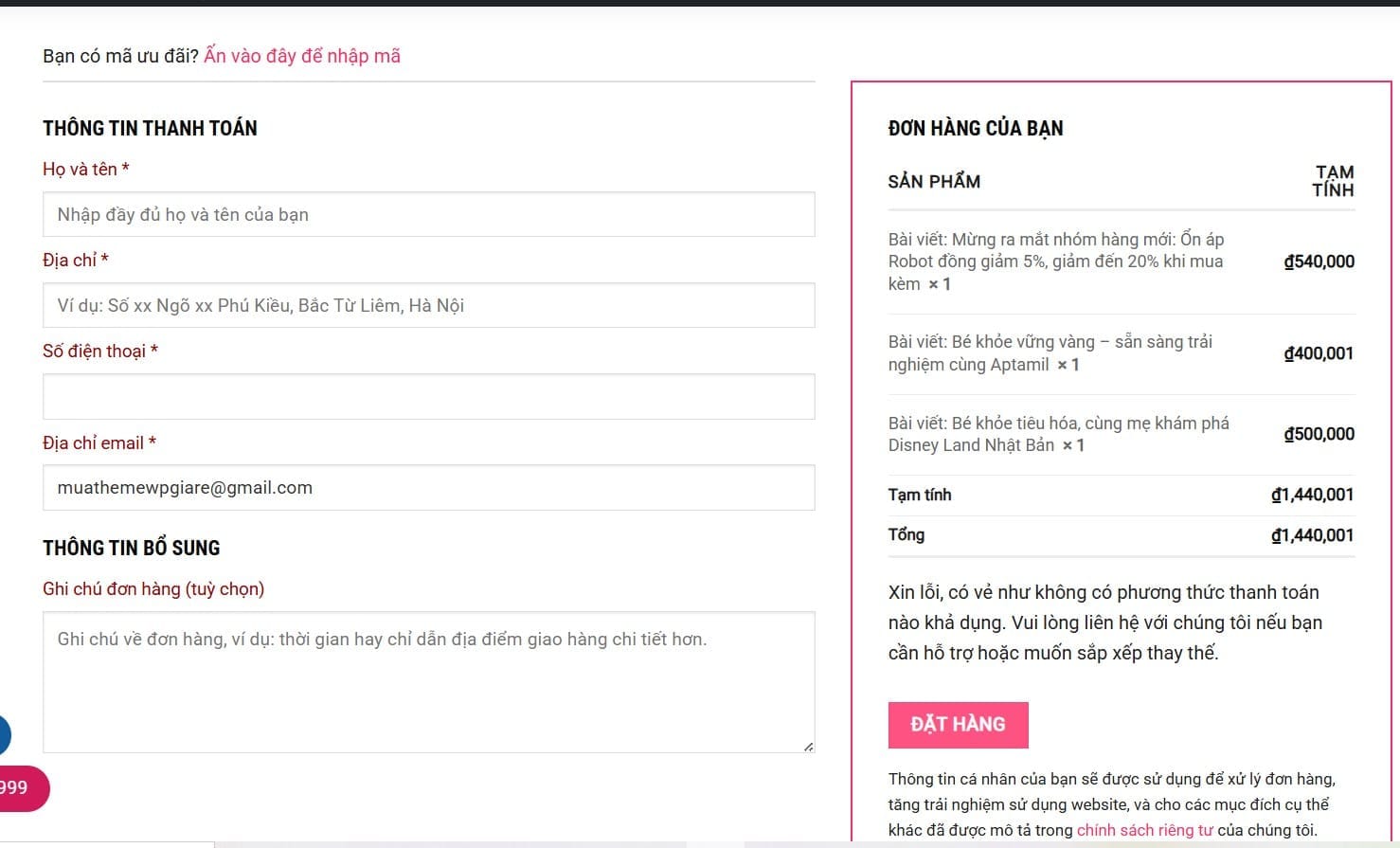Chia Sẻ Code Tự Động Thêm Giá Và Thanh Toán Cho Bài Viết WordPress