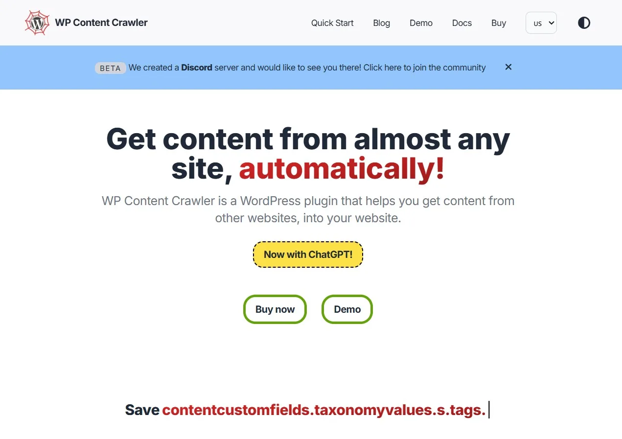 Tải WP Content Crawler v1.15.0 Miễn Phí