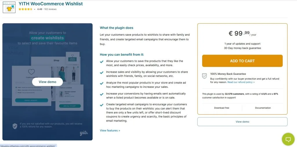 Share Free Plugin YITH WooCommerce Wishlist Premium 3.31.0