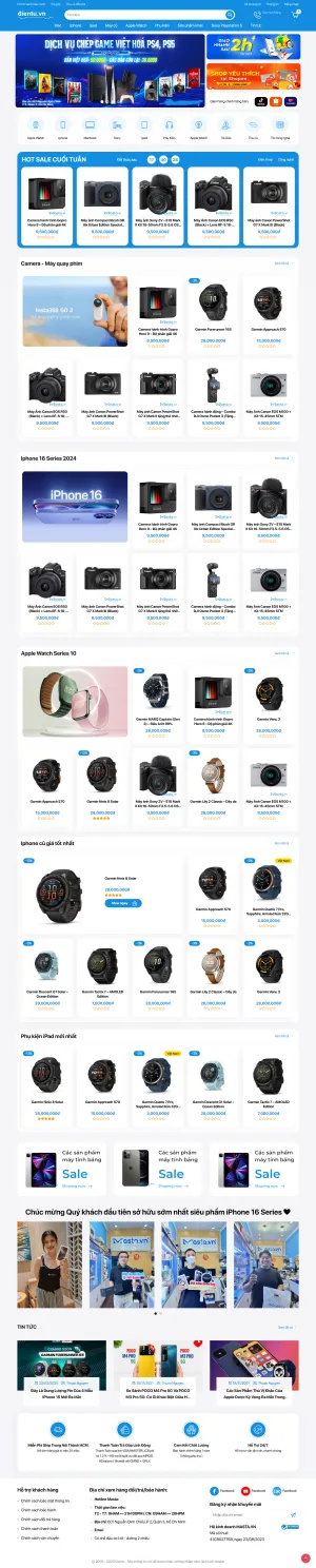 Theme wordpress bán đồ công nghệ điện tử