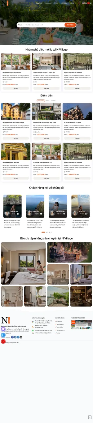 Theme wordpress du lịch - đặt phòng khách sạn cao cấp