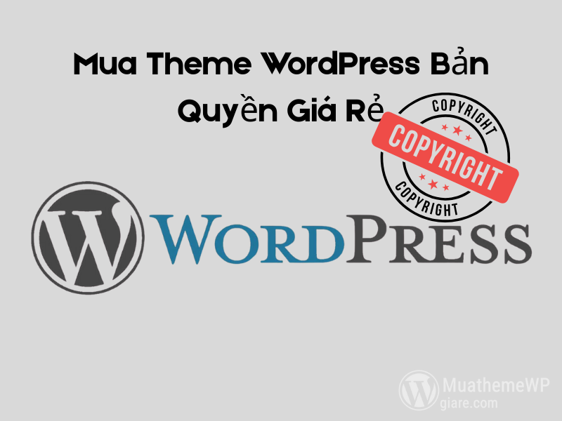 Hướng Dẫn Mua Theme WordPress Bản Quyền Giá Rẻ – Cập Nhật Trọn Đời, An Toàn Cho Website