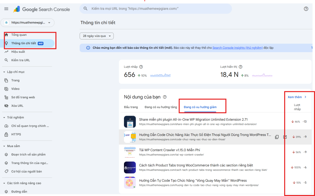 Cách Refresh Content Với Google Search Console SEO Bền Vững 2025
