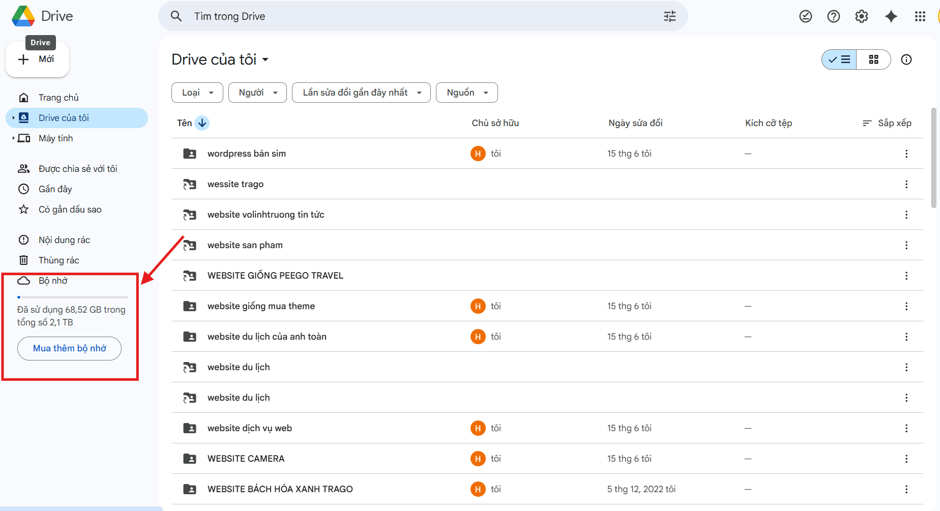 Nâng Cấp Google Drive Chính Chủ Giá Rẻ