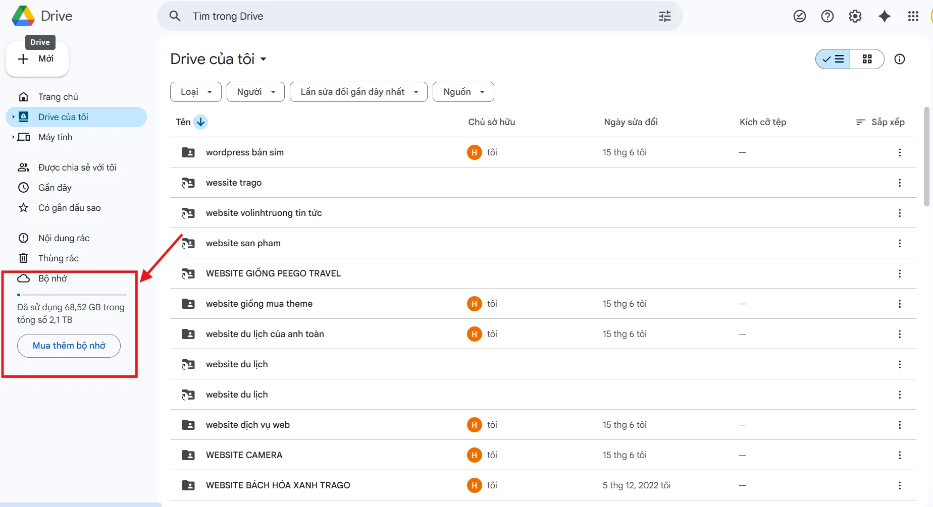 Nâng Cấp Google Drive Chính Chủ Giá Rẻ