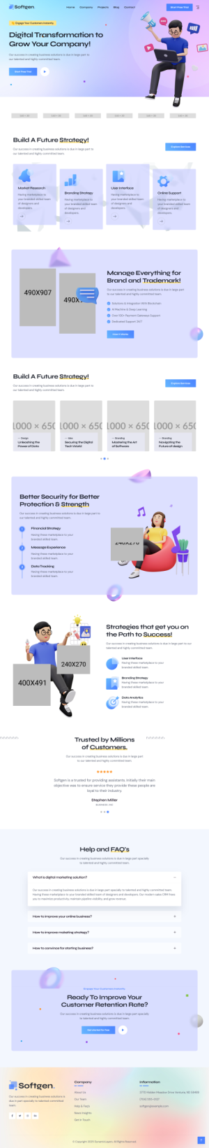 Theme Wordpress Digital marketing giá rẻ