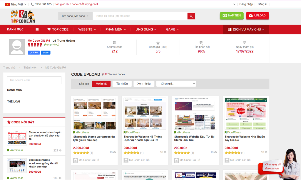 Topcode.vn là gì? Nền tảng chia sẻ & mua bán source code uy tín cho lập trình viên