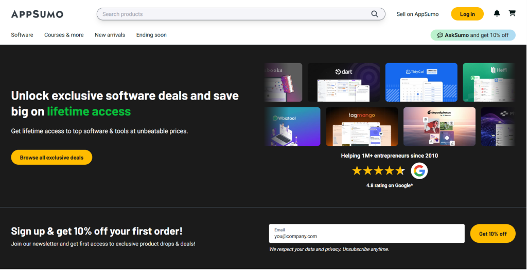 Appsumo là gì? Tất tần tật về Appsumo & Cách mua Appsumo Lifetime Deal giá rẻ