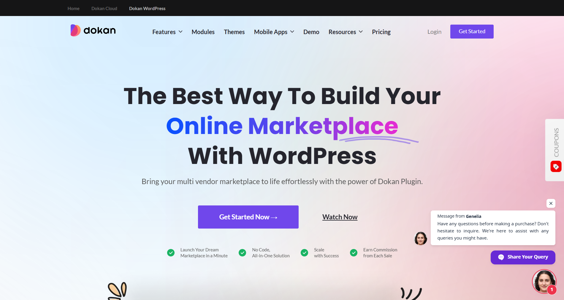 Share Plugin Dokan Pro mới nhất miễn phí