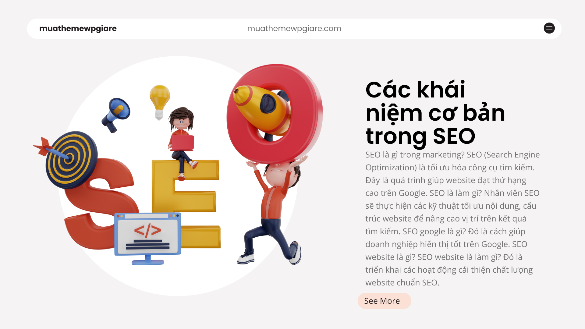 Khóa học đào tạo SEO: Học SEO từ căn bản đến nâng cao 4 Các khái niệm cơ bản trong SEO