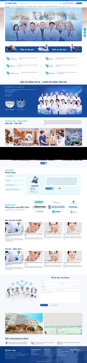 Theme WordPress Phòng Khám Đa Khoa 21