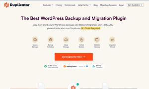 Plugin Duplicator Pro – Backups & Migration
