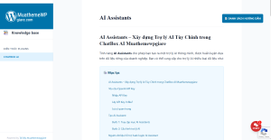 Plugin tạo tài liệu hướng dẫn