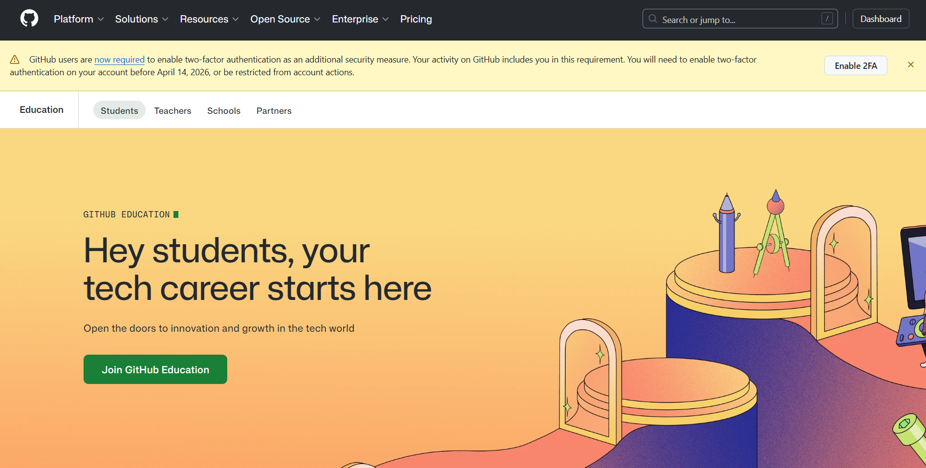 Nâng Cấp GitHub Student Developer Pack Chính Chủ Giá Rẻ