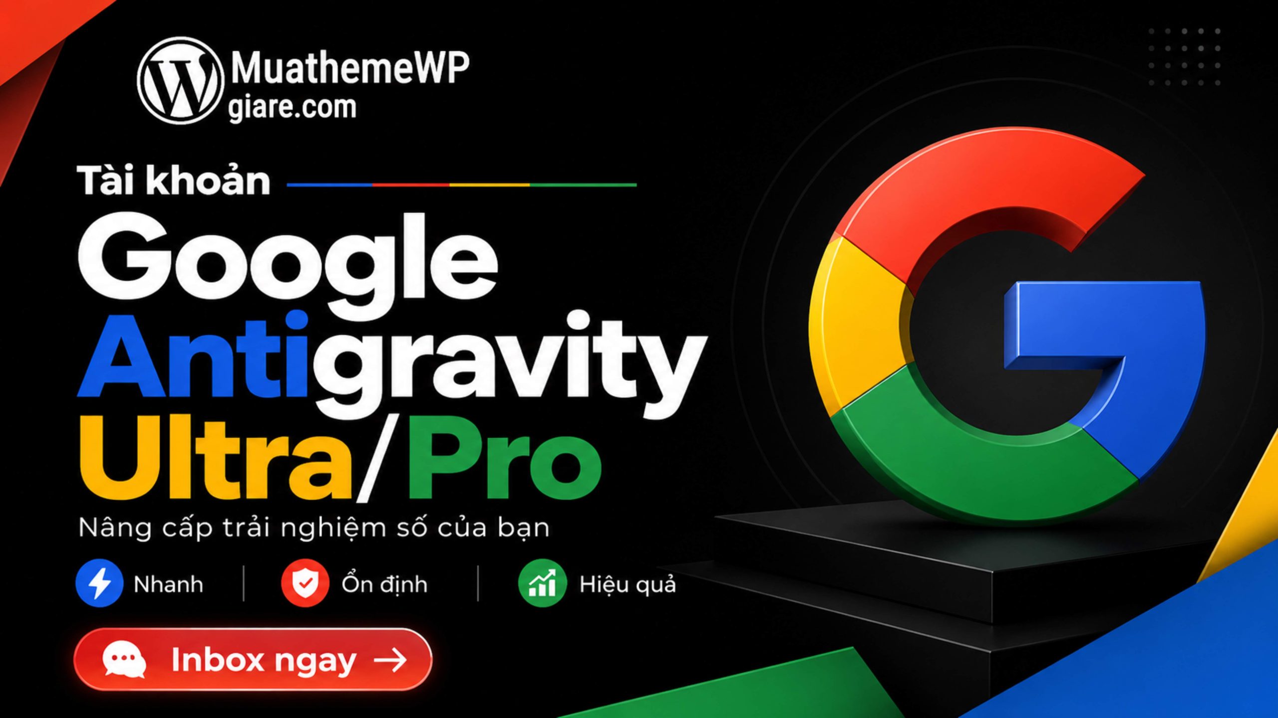 Tài khoản Google Antigravity Ultra/Pro giá rẻ 7 Tổng quan về tài khoản Google Antigravity