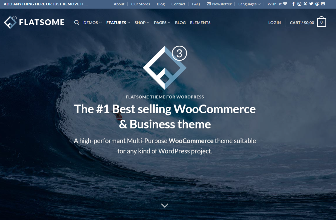 Top địa chỉ mua theme Wordpress giá rẻ với theme Flatsome