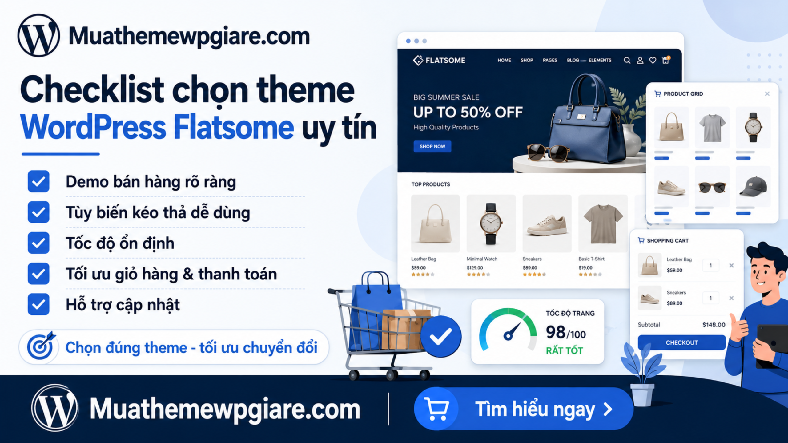 Quy trình mua Flatsome từ ThemeForest một cách an toàn