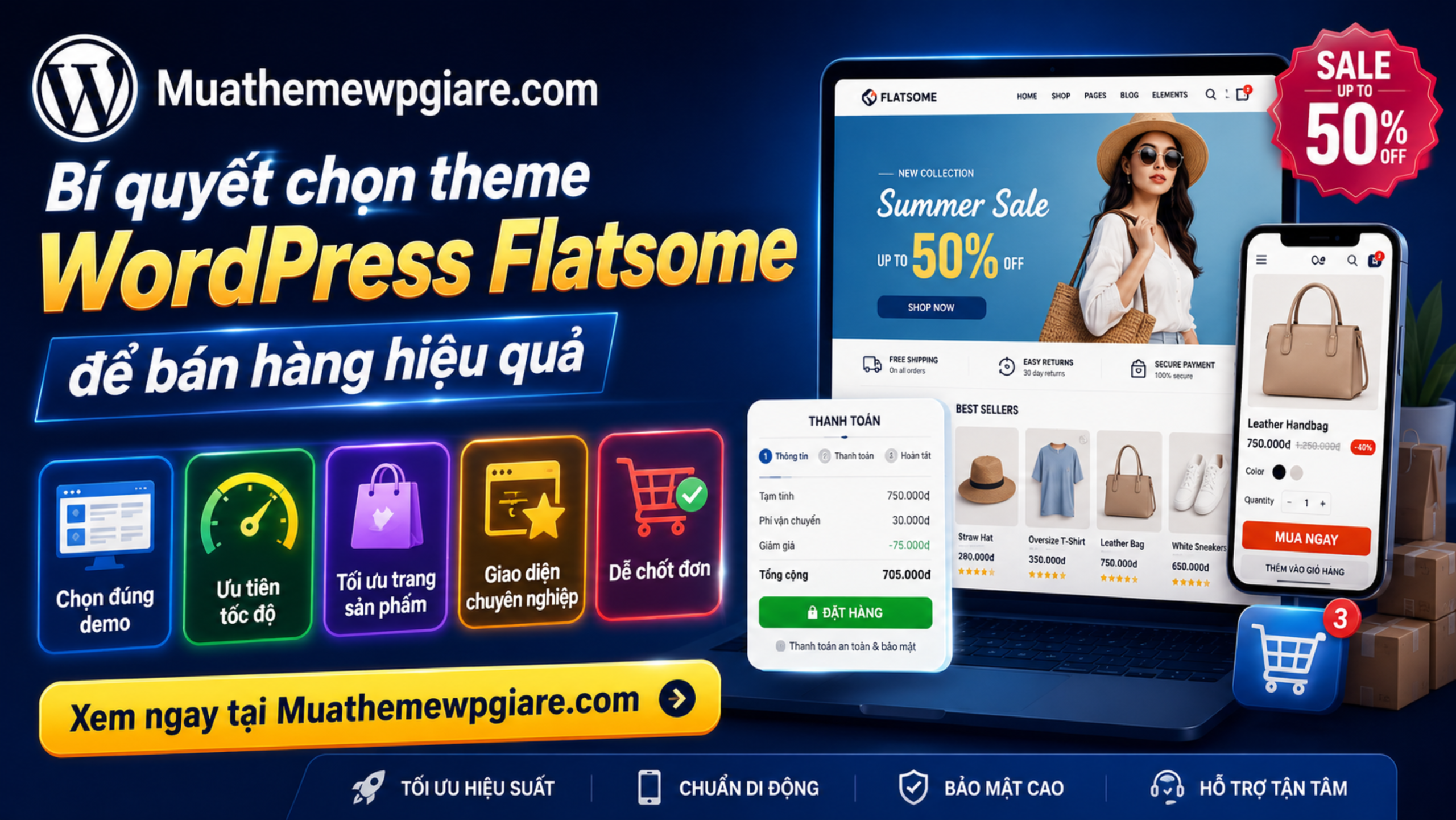 huong dan mua va chon theme ban hang flatsome 9 scaled