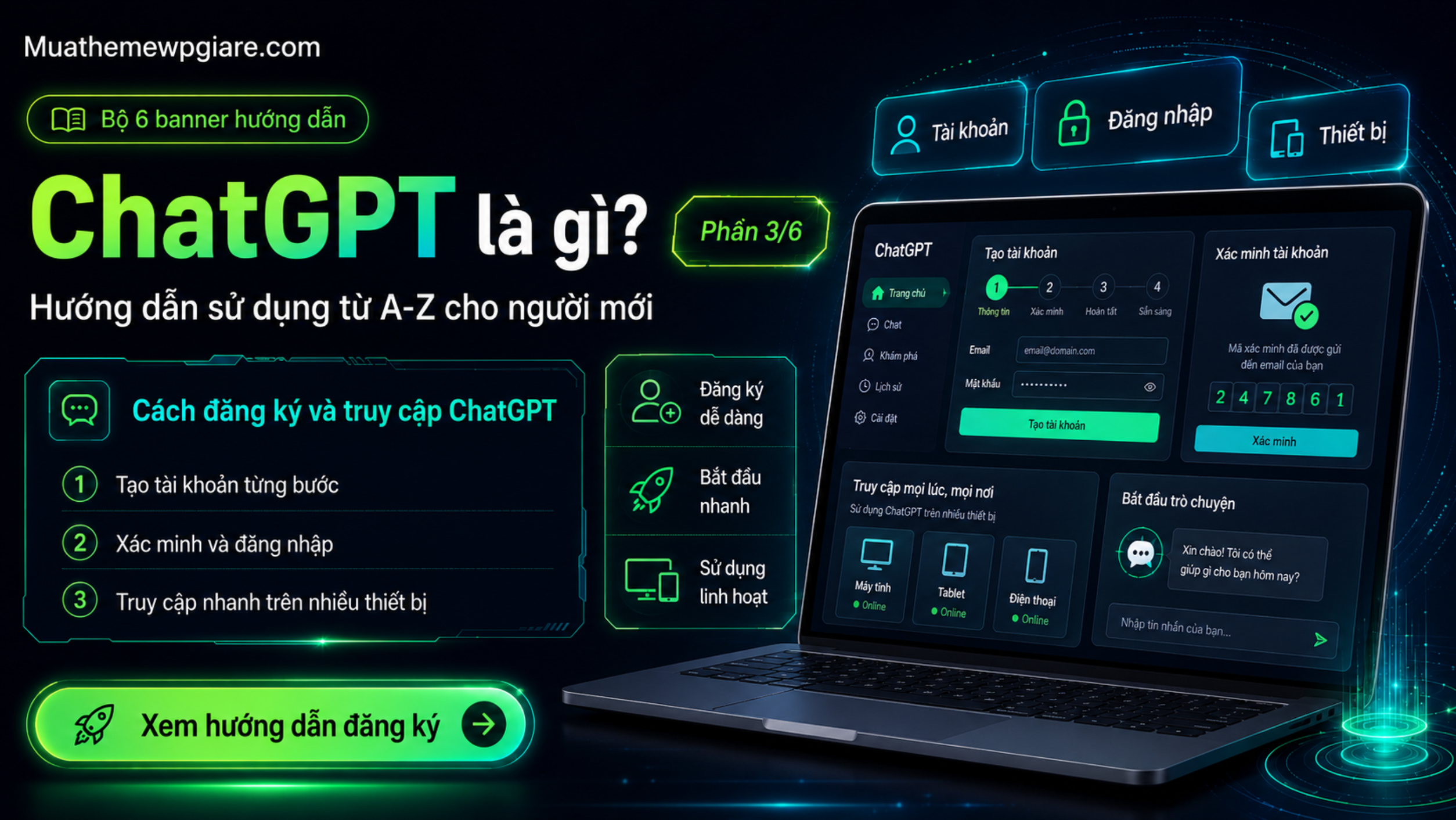 Cách đăng ký và truy cập ChatGPT