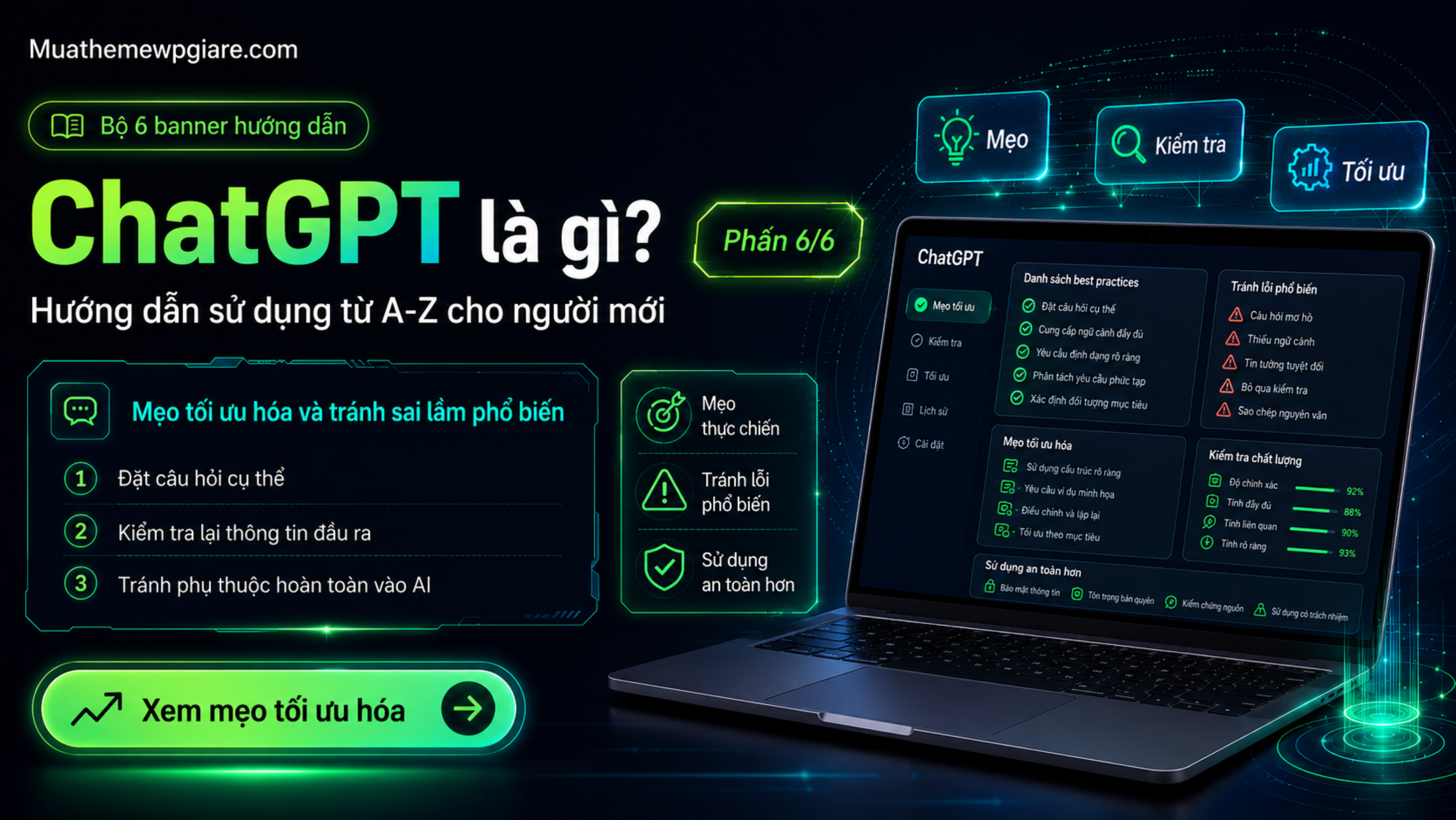 Mẹo tối ưu hóa và tránh sai lầm phổ biến