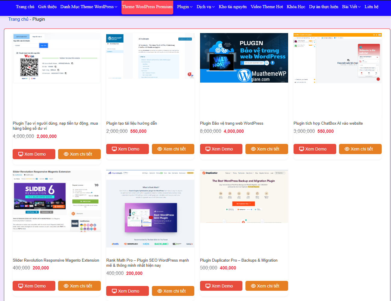 mua theme wordpress ho tro su dung theme va plugin 1