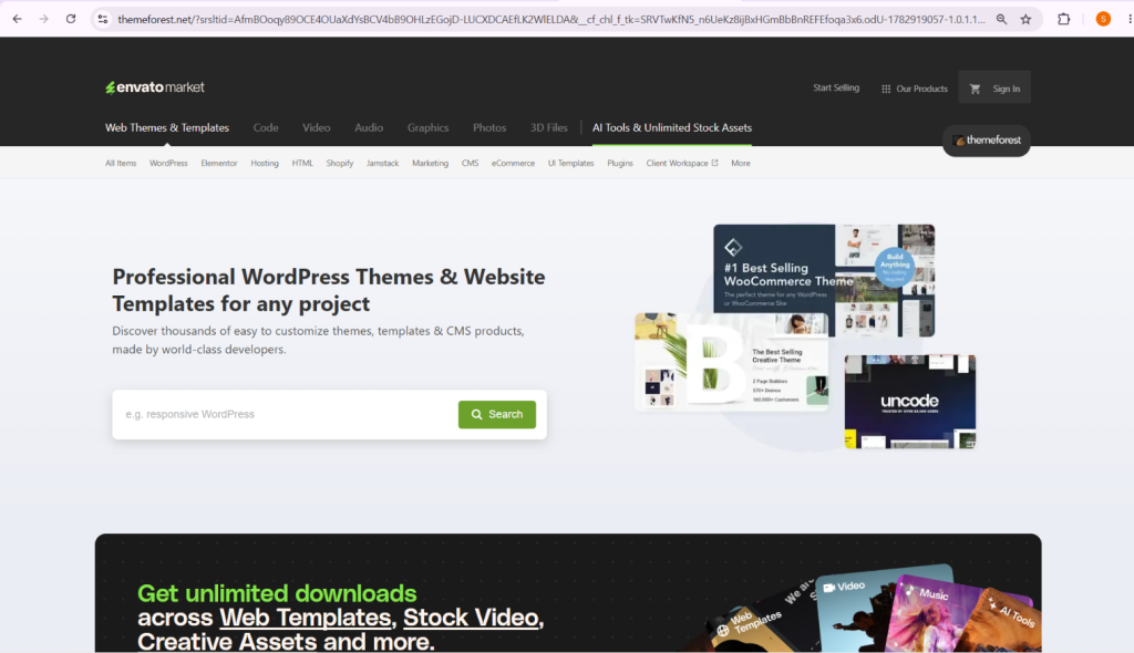 Mua theme WordPress trên Themeforest: Kinh nghiệm và hướng dẫn