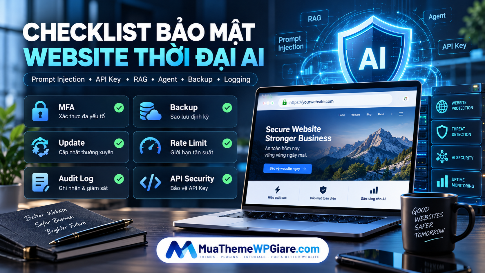 Cách Bảo Mật Website Thời Đại AI: 15 Rủi Ro Cần Biết 5 bao mat website trong thoi dai ai