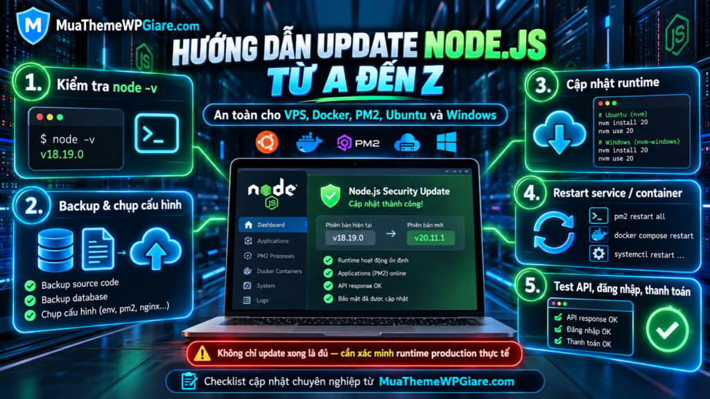 Node.js Dính 10 Lỗ Hổng Bảo Mật: Cách Fix A–Z