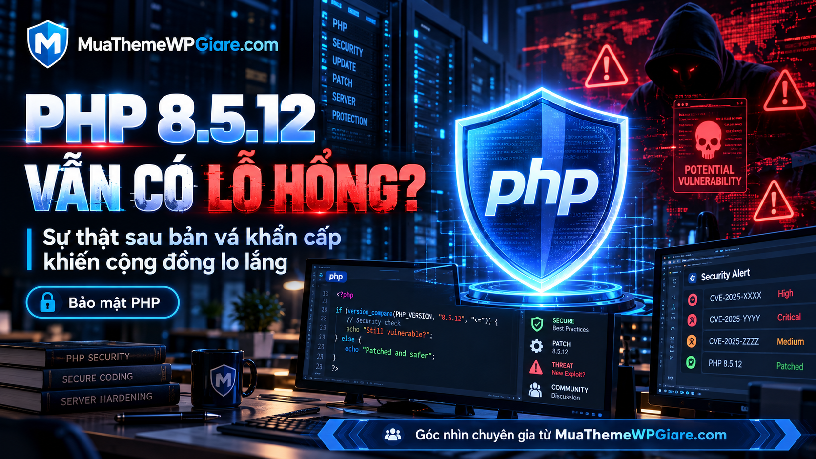 PHP 8.5.12 Vẫn Có Lỗ Hổng Bảo Mật? Sự Thật Đằng Sau Bản Vá Khẩn Cấp Khiến Cộng Đồng PHP Lo Lắng